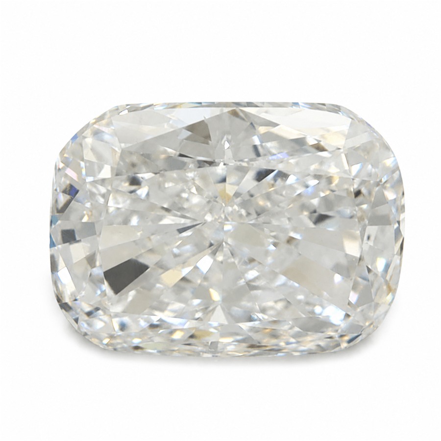 Cushion lab-grown diamond