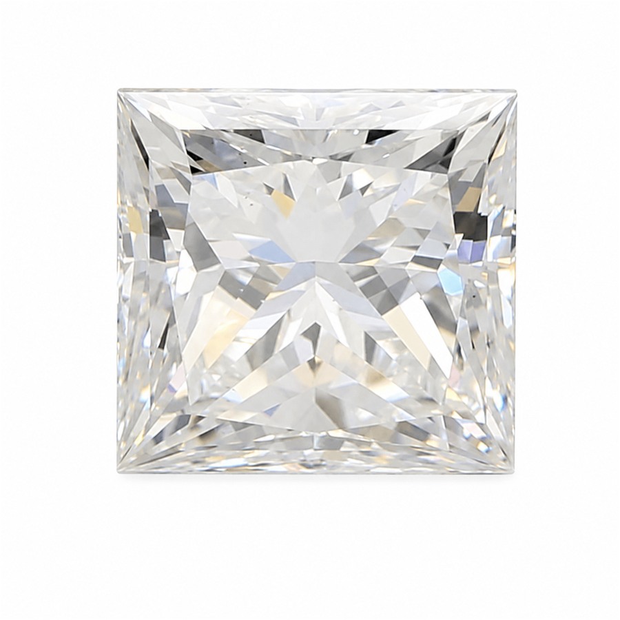 Princess lab-grown diamond